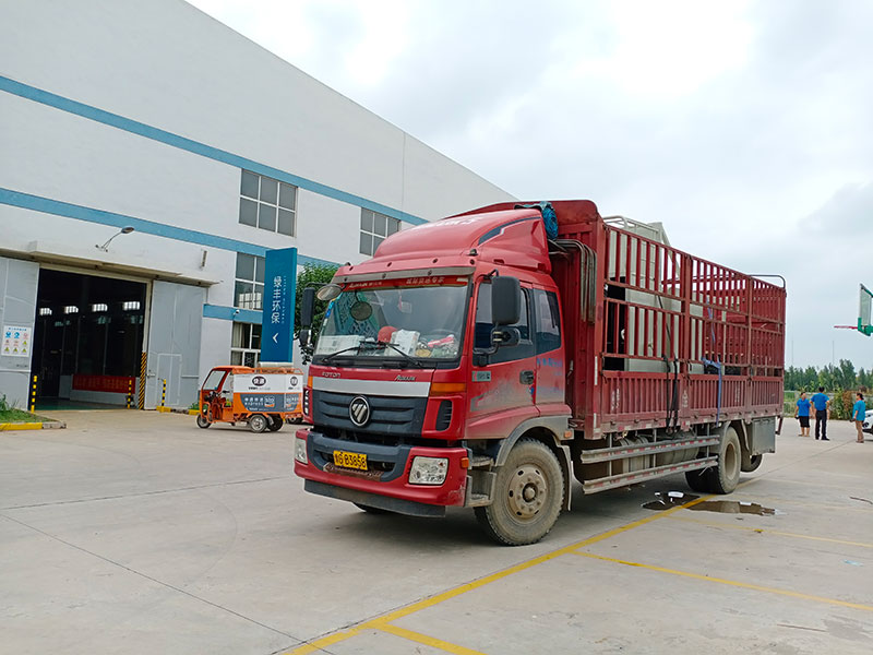 綠豐環保發貨通知：污水處理設備發往濟源食品公司