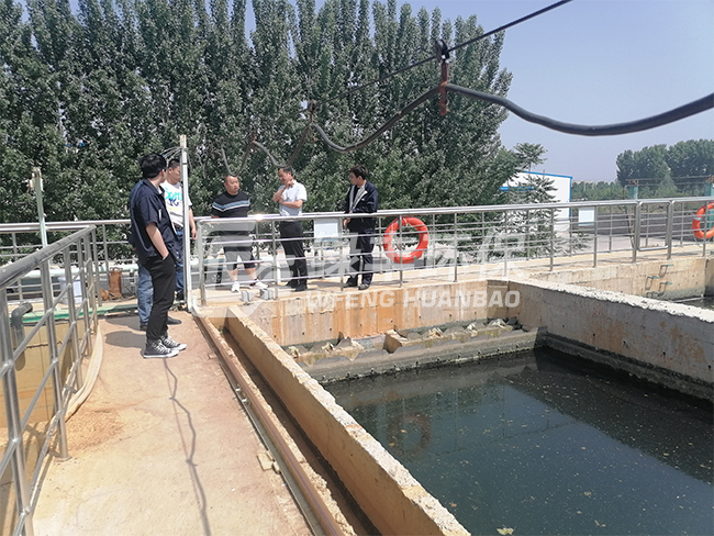 歡迎客戶實地考察綠豐環保食品加工廢水污水處理站項目